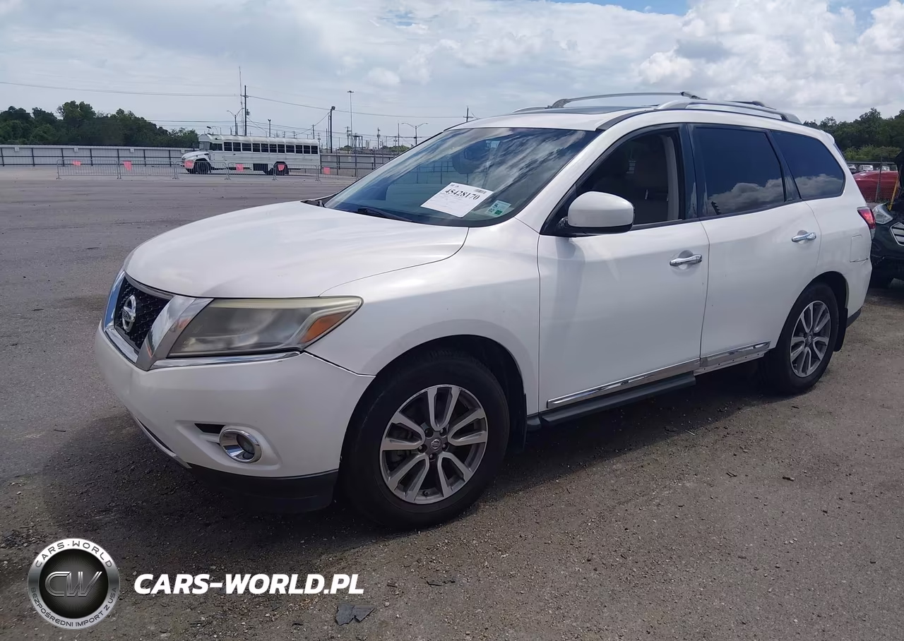 2014 Nissan Pathfinder Sl VIN:5N1AR2MN0EC619808 - 2