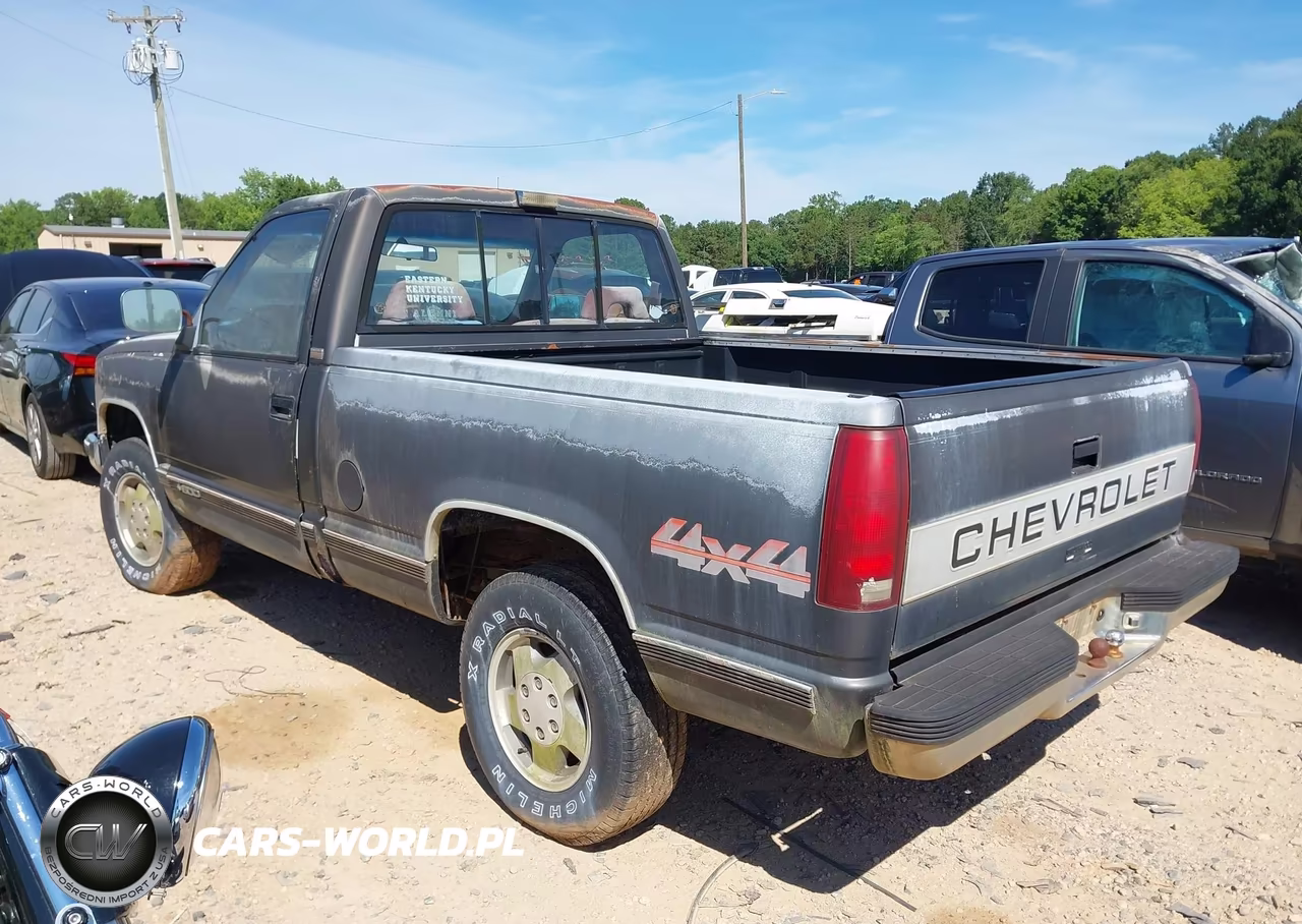 1992 Chevrolet Gmt-400 K1500 VIN:1GCEK14K9NZ126863 - 3