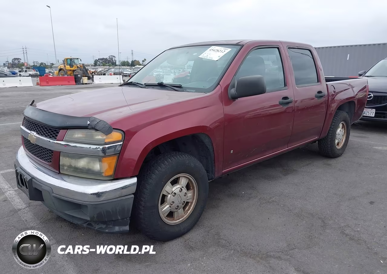 2007 Chevrolet Colorado Lt VIN:1GCCS139378193991 - 2