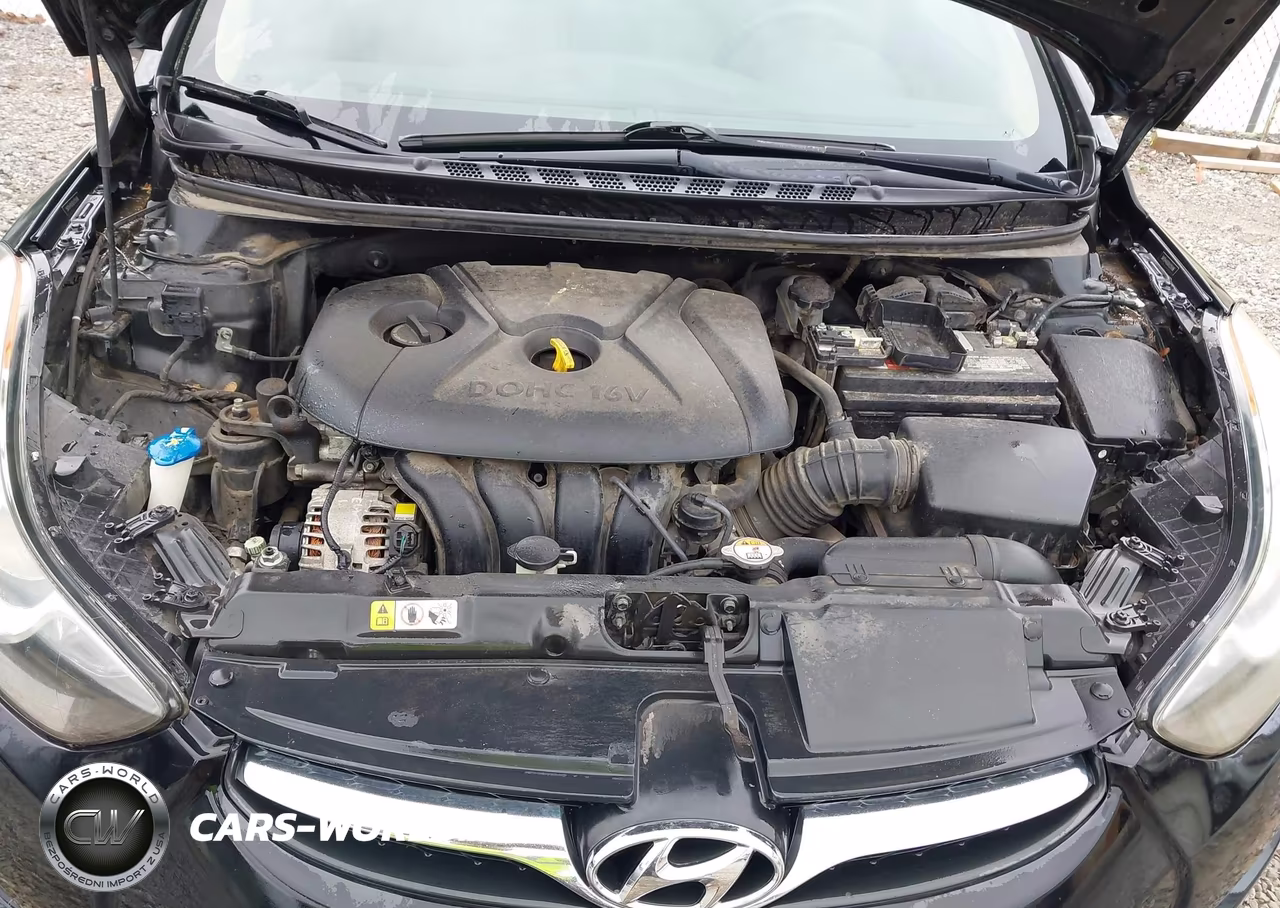 2013 Hyundai Elantra Gls VIN:5NPDH4AE6DH255496 - 10