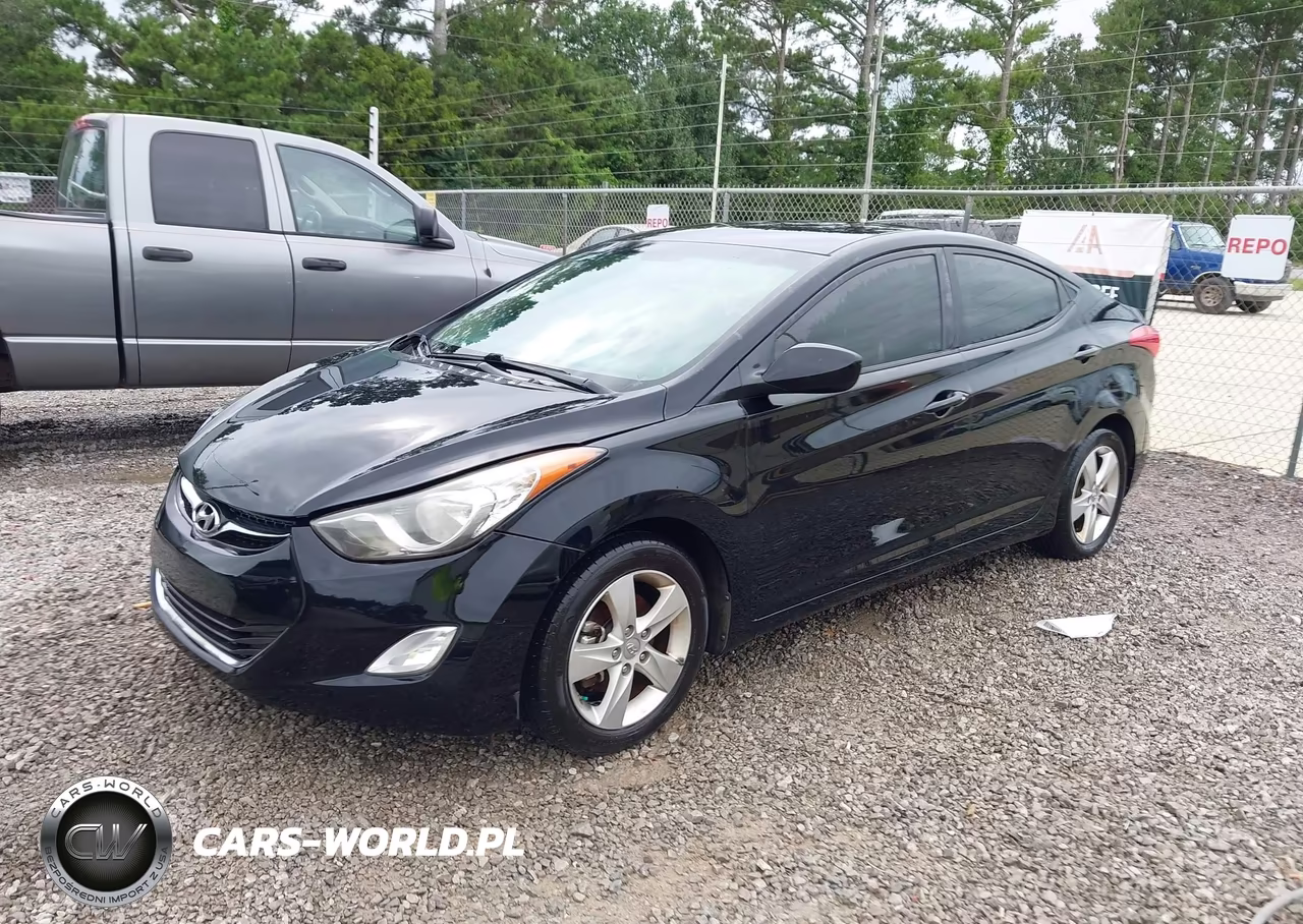 2013 Hyundai Elantra Gls VIN:5NPDH4AE6DH255496 - 2