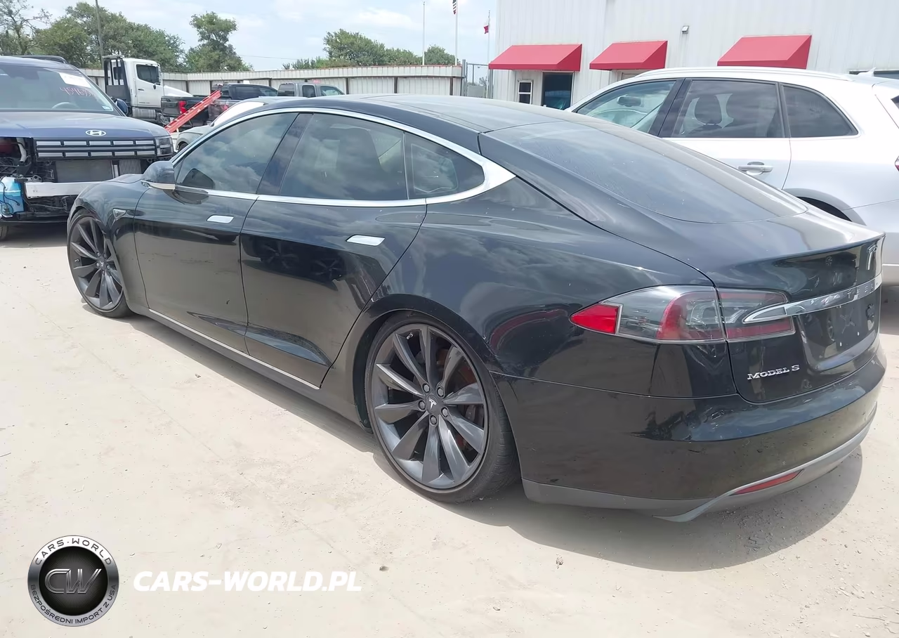 2014 Tesla Model S P85 VIN:5YJSA1H11EFP40397 - 3
