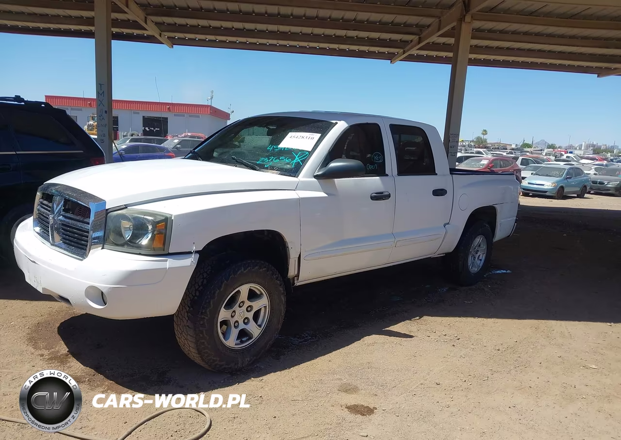 2005 Dodge Dakota Slt VIN:1D7HE48NX5S237656 - 2