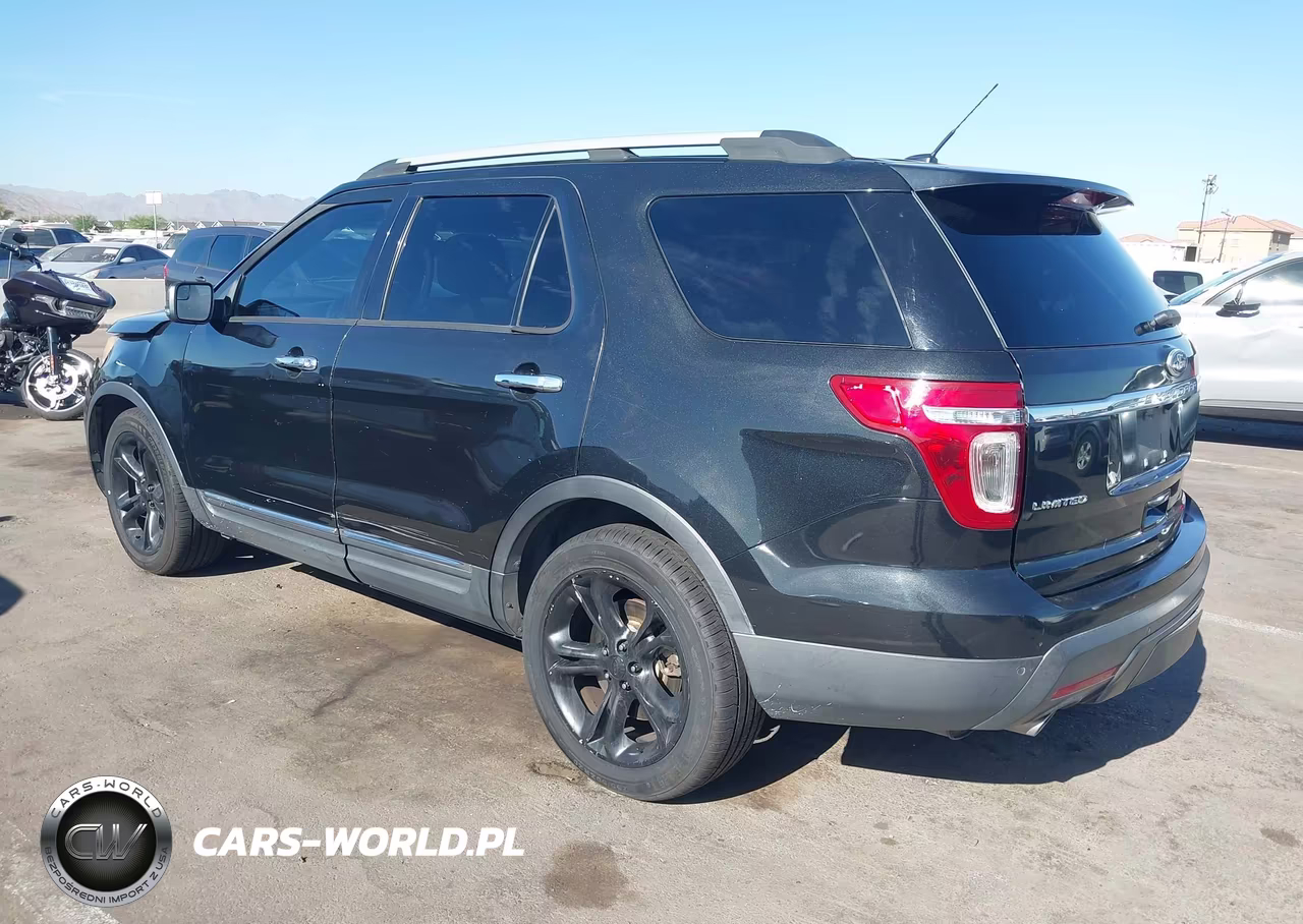 2015 Ford Explorer Limited VIN:1FM5K7F87FGB25451 - 3