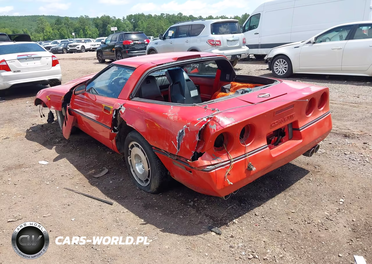 1986 Chevrolet Corvette VIN:1G1YY0784G5124270 - 3