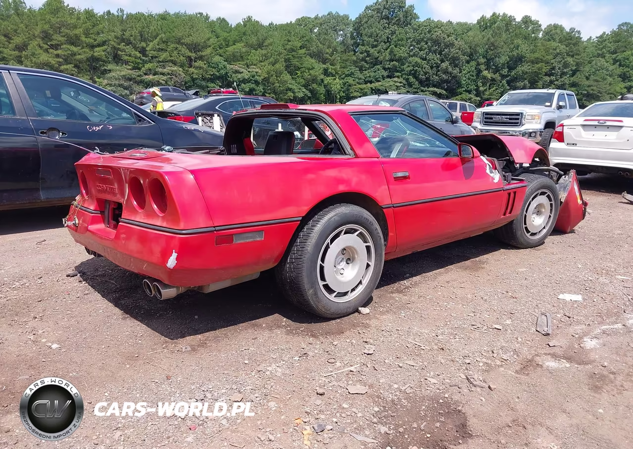 1986 Chevrolet Corvette VIN:1G1YY0784G5124270 - 4