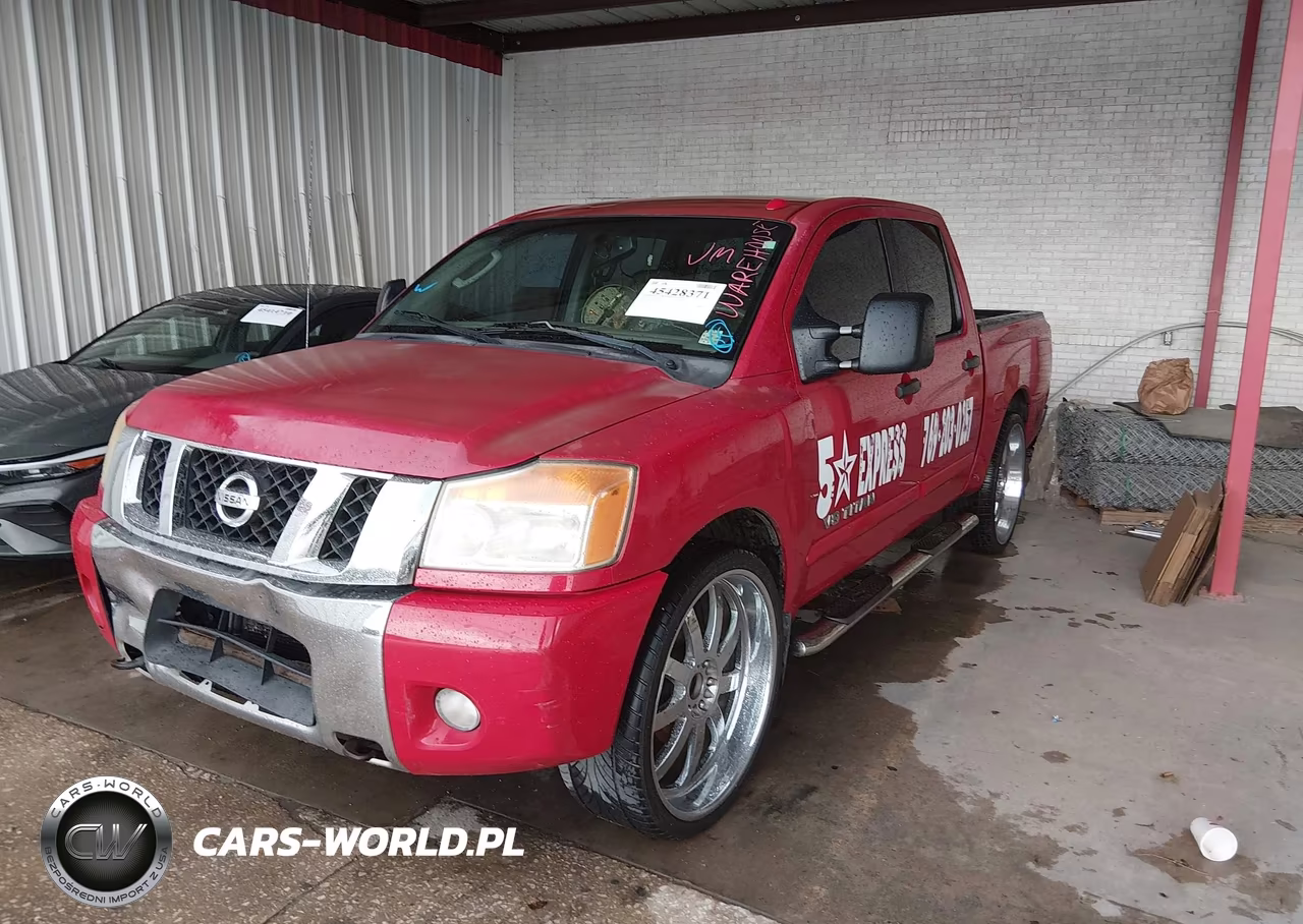 2010 Nissan Titan Se VIN:1N6BA0EDXAN311809 - 2