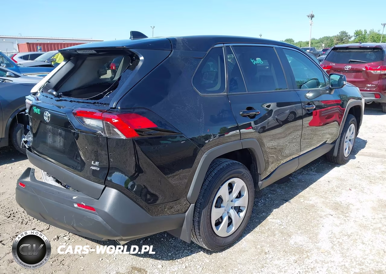 2025 Toyota Rav4 Le VIN:2T3G1RFV6SW589931 - 4