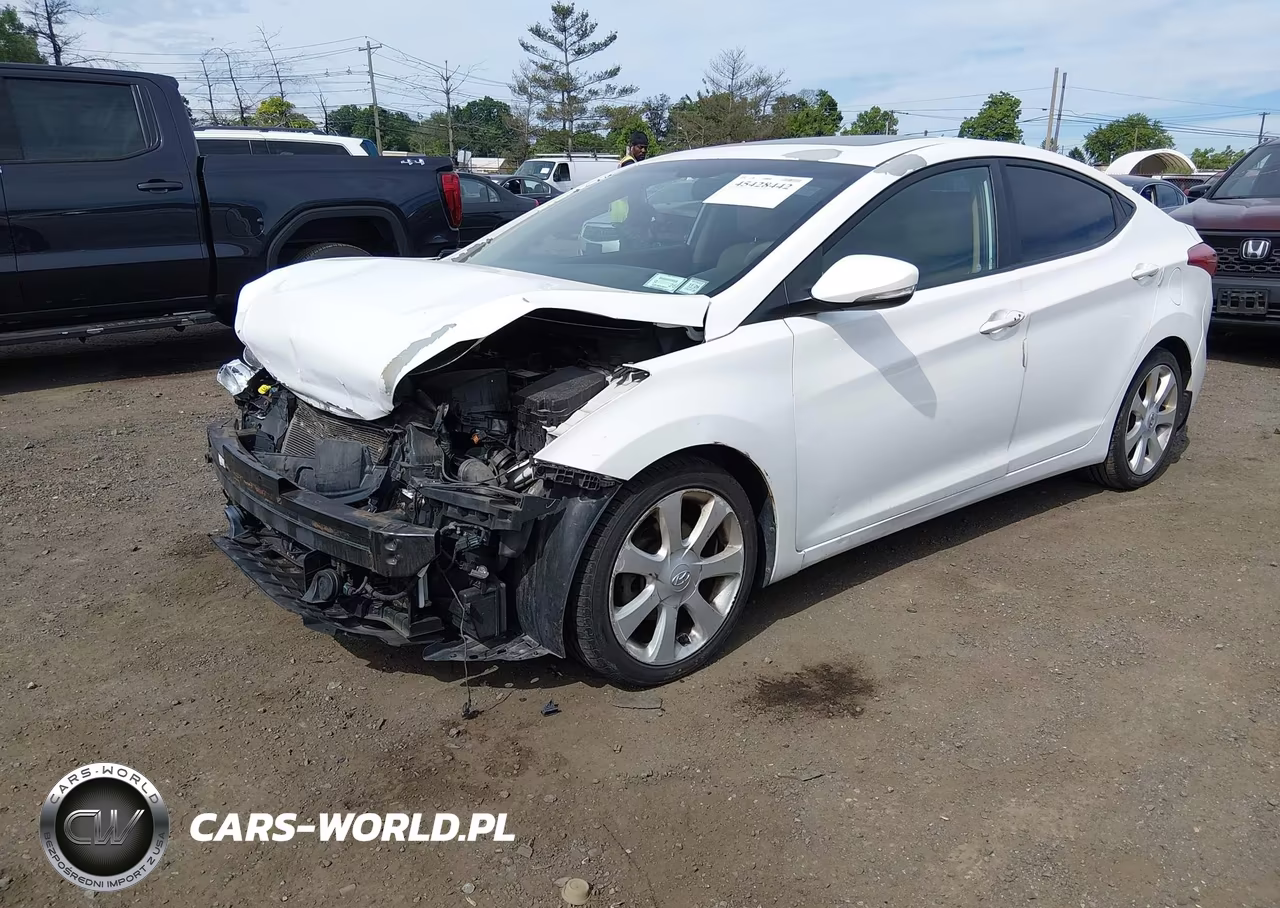 2013 Hyundai Elantra Limited VIN:5NPDH4AE1DH322246 - 2