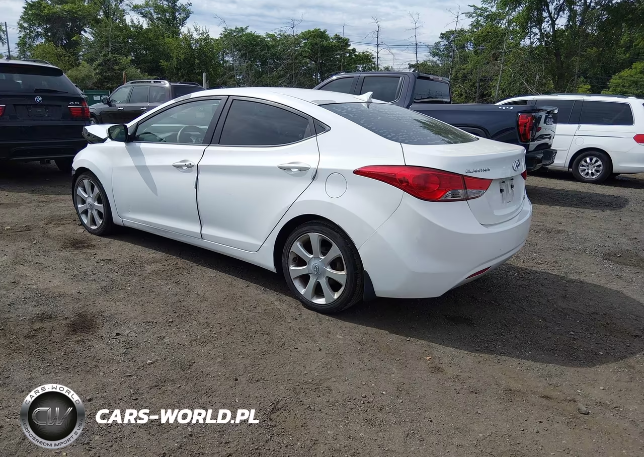 2013 Hyundai Elantra Limited VIN:5NPDH4AE1DH322246 - 3