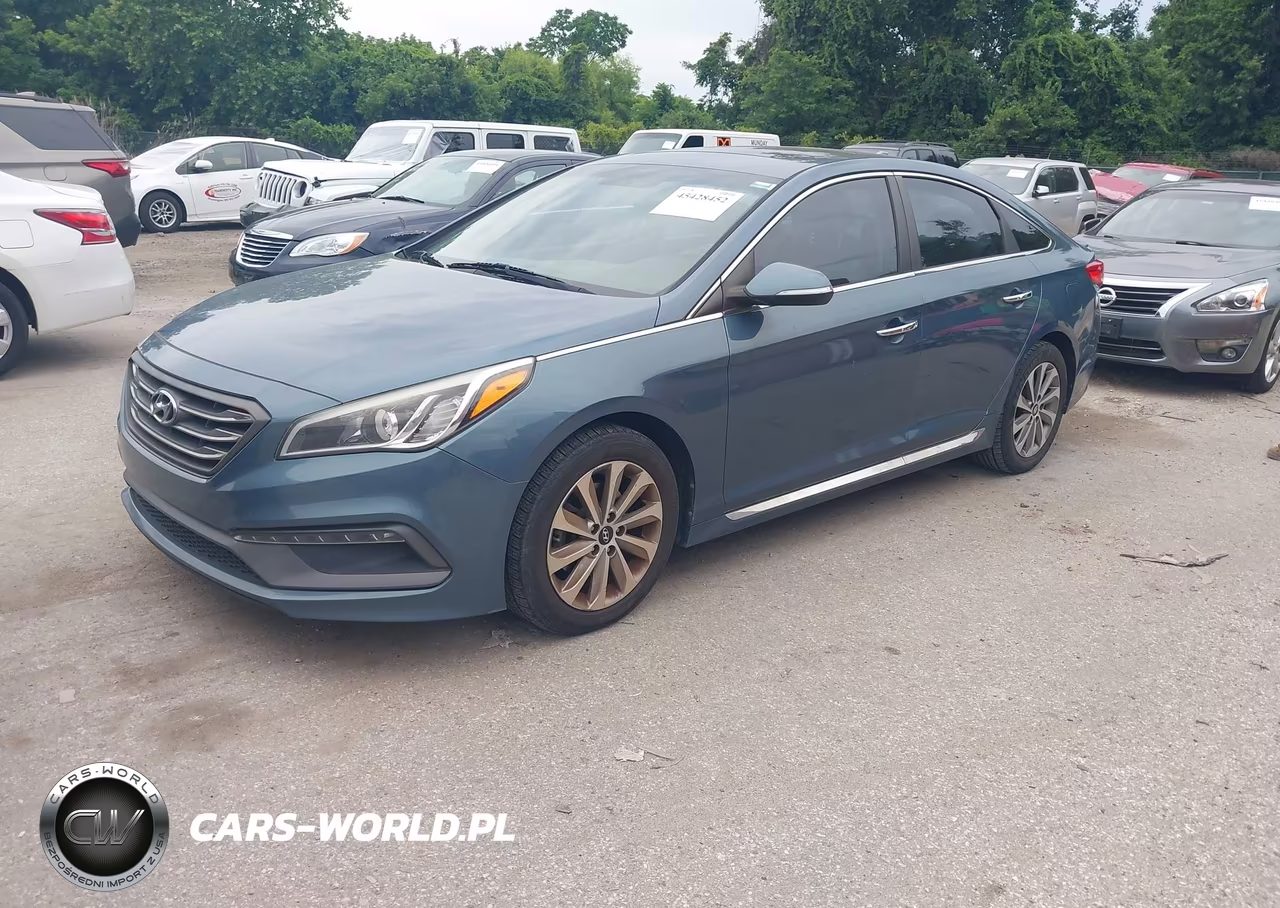 2016 Hyundai Sonata Sport VIN:5NPE34AF0GH426596 - 2