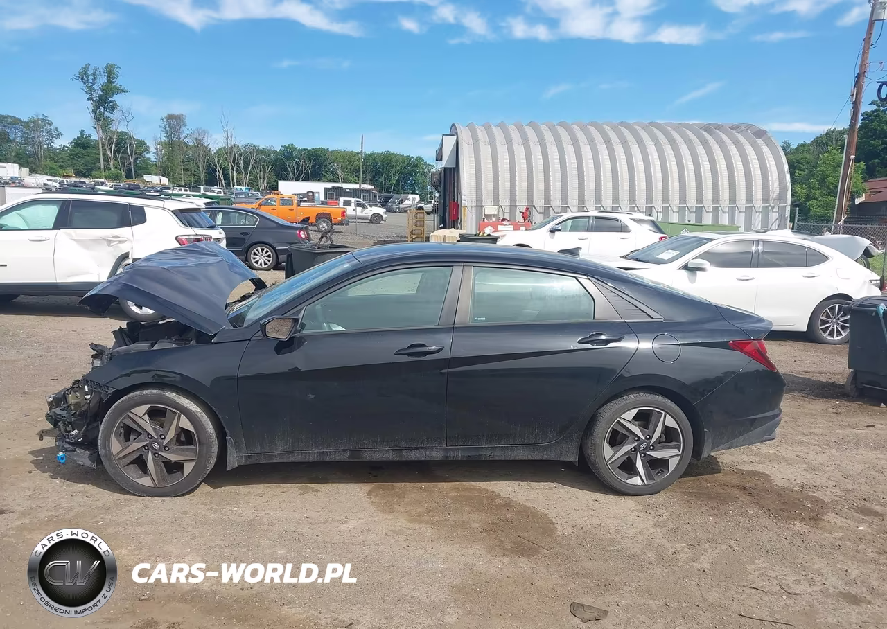 2023 Hyundai Elantra Sel VIN:KMHLS4AG6PU553311 - 14