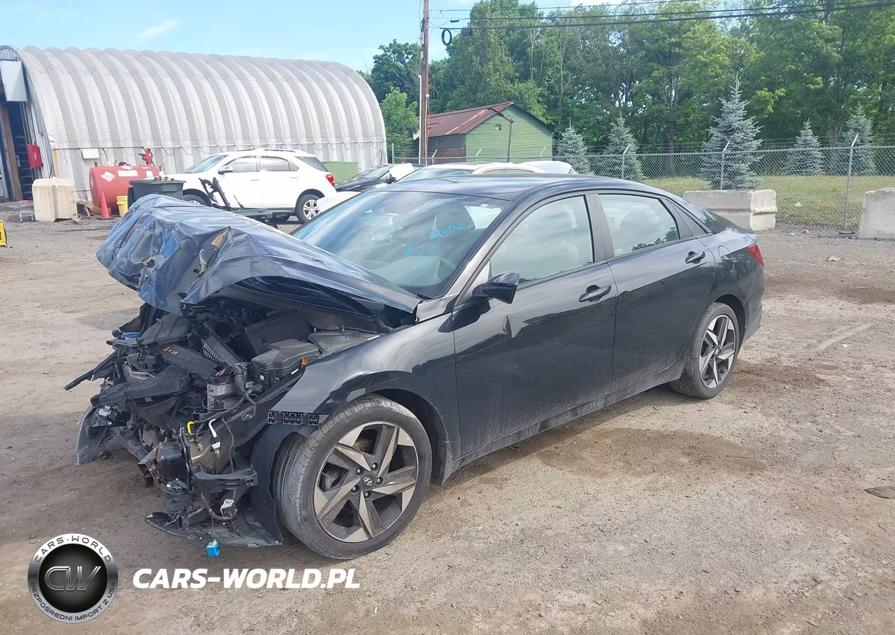 2023 Hyundai Elantra Sel VIN:KMHLS4AG6PU553311 - 2
