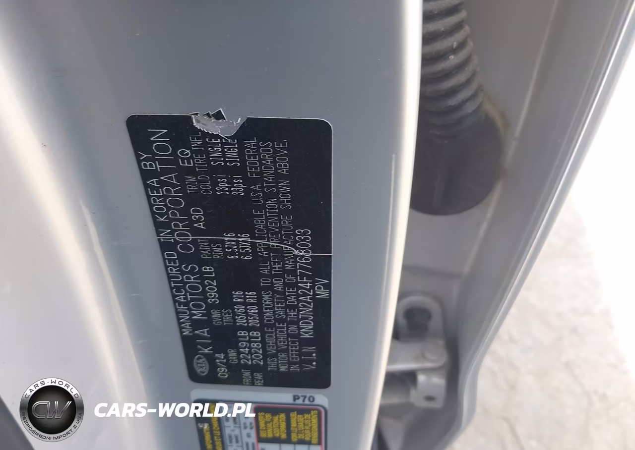 2015 Kia Soul VIN:KNDJN2A24F7768033 - 9