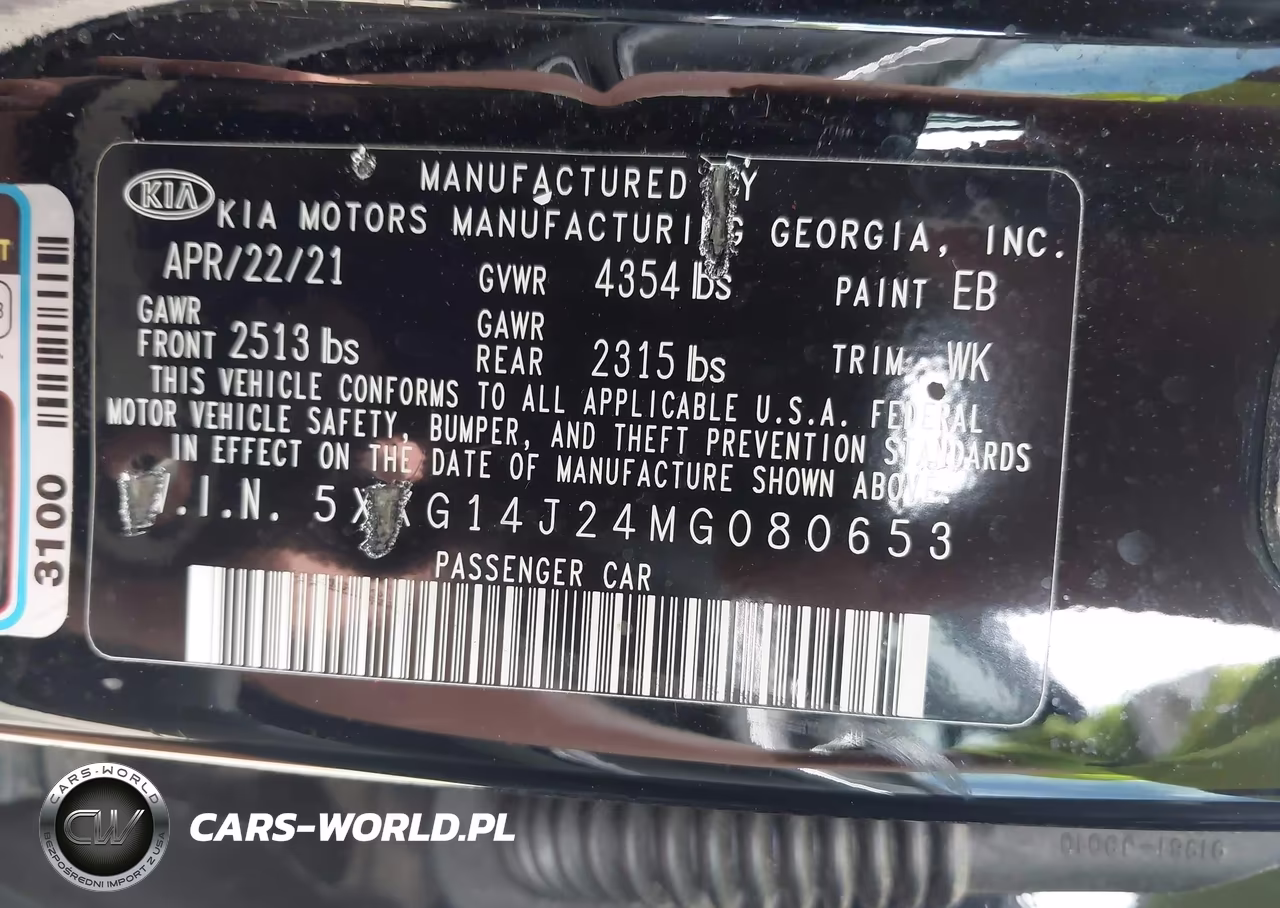 2021 Kia K5 Lxs VIN:5XXG14J24MG080653 - 9