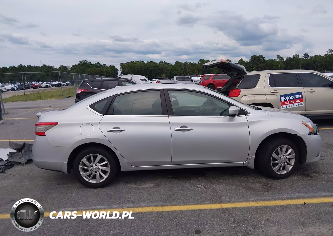 2015 Nissan Sentra Sv VIN:3N1AB7AP5FY355864 - 14
