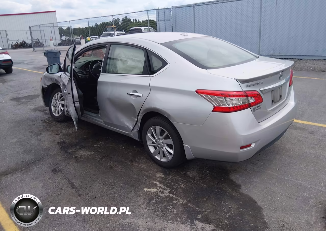 2015 Nissan Sentra Sv VIN:3N1AB7AP5FY355864 - 3