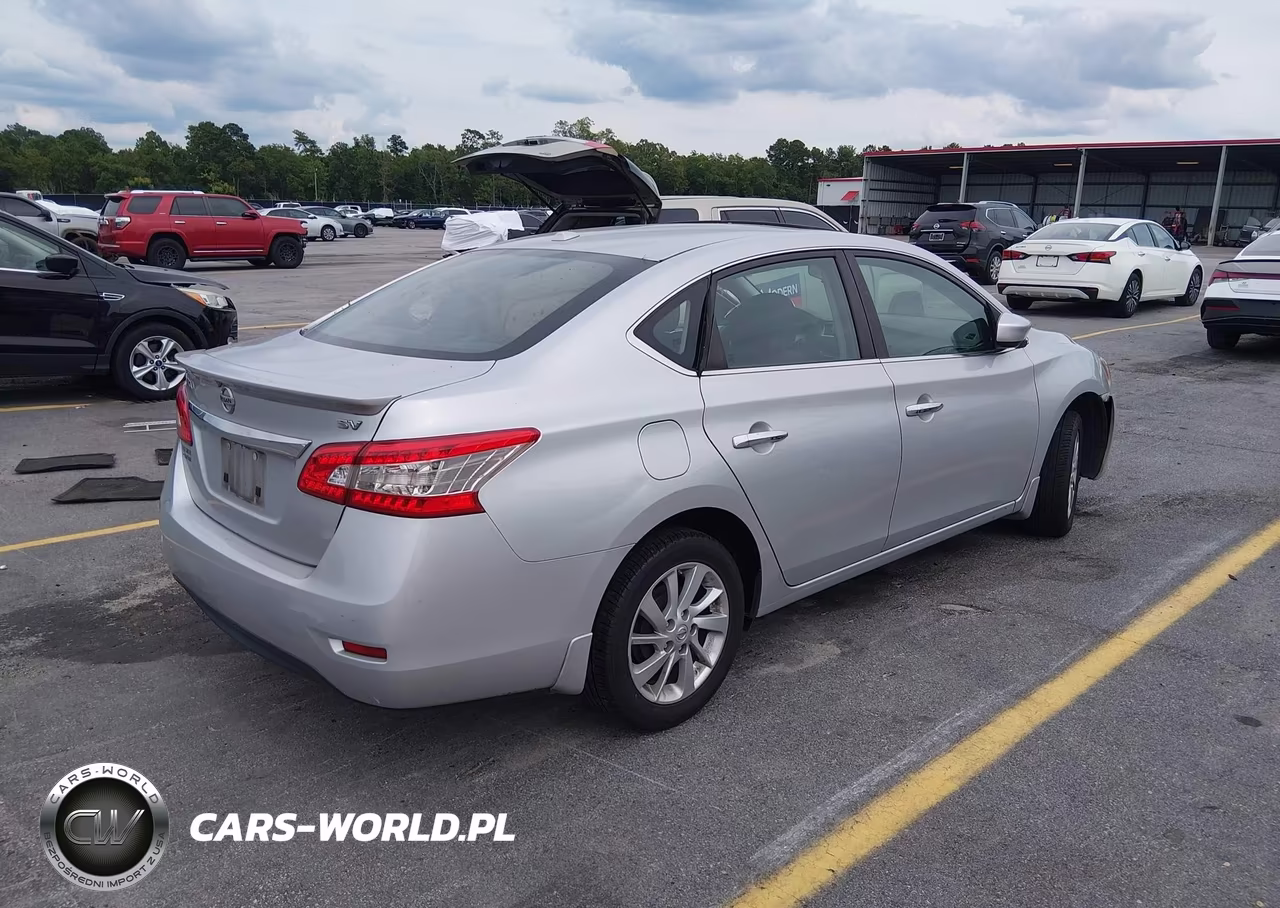 2015 Nissan Sentra Sv VIN:3N1AB7AP5FY355864 - 4