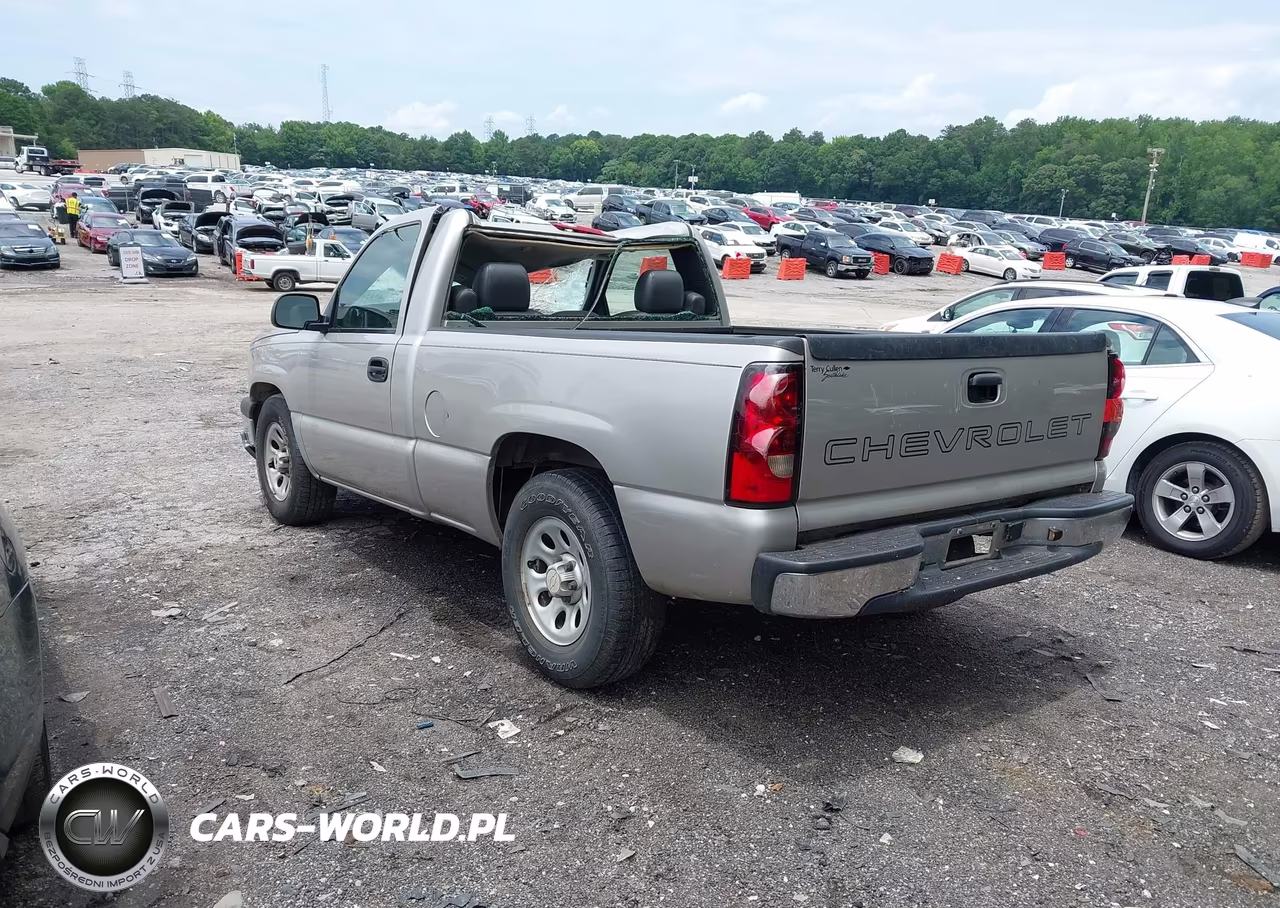 2006 Chevrolet Silverado 1500 Work Truck VIN:3GCEC14X66G177005 - 3