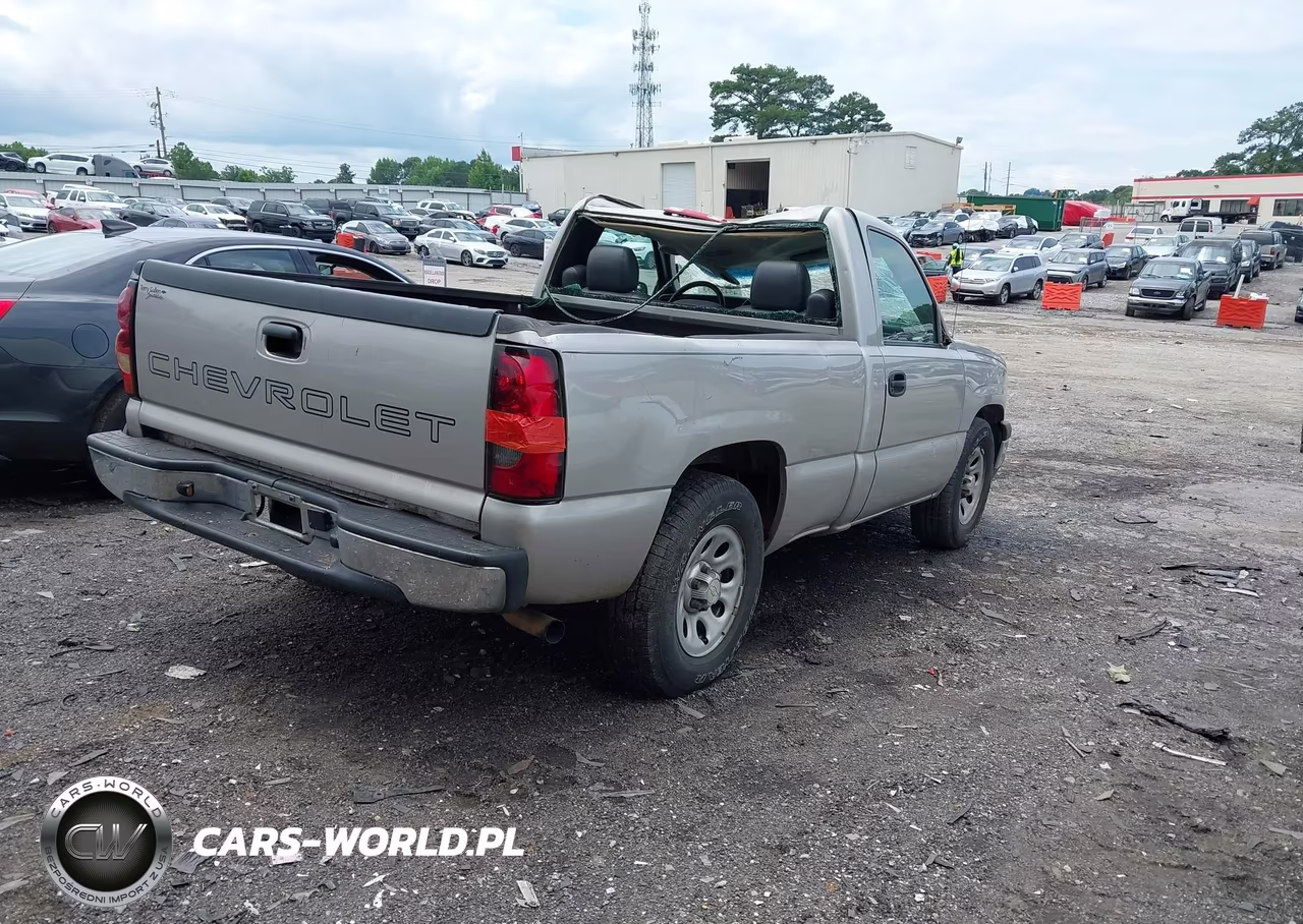 2006 Chevrolet Silverado 1500 Work Truck VIN:3GCEC14X66G177005 - 4