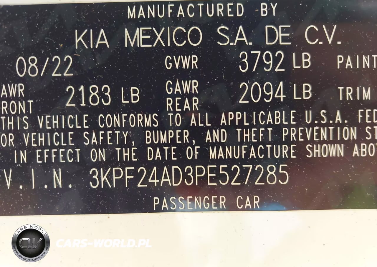 2023 Kia Forte Lxs VIN:3KPF24AD3PE527285 - 9