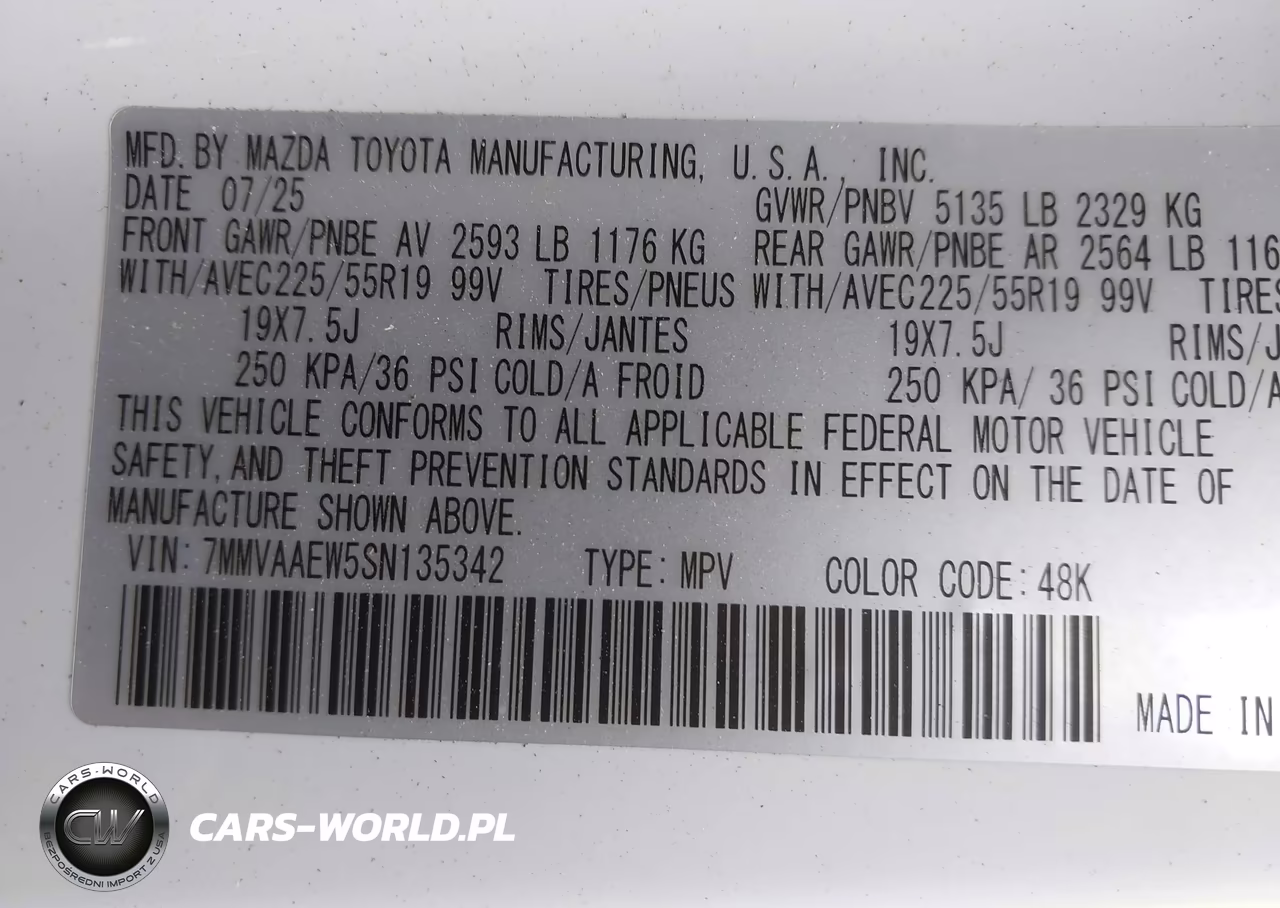2025 Mazda Cx-50 Hybrid Premium Plus Package VIN:7MMVAAEW5SN135342 - 9