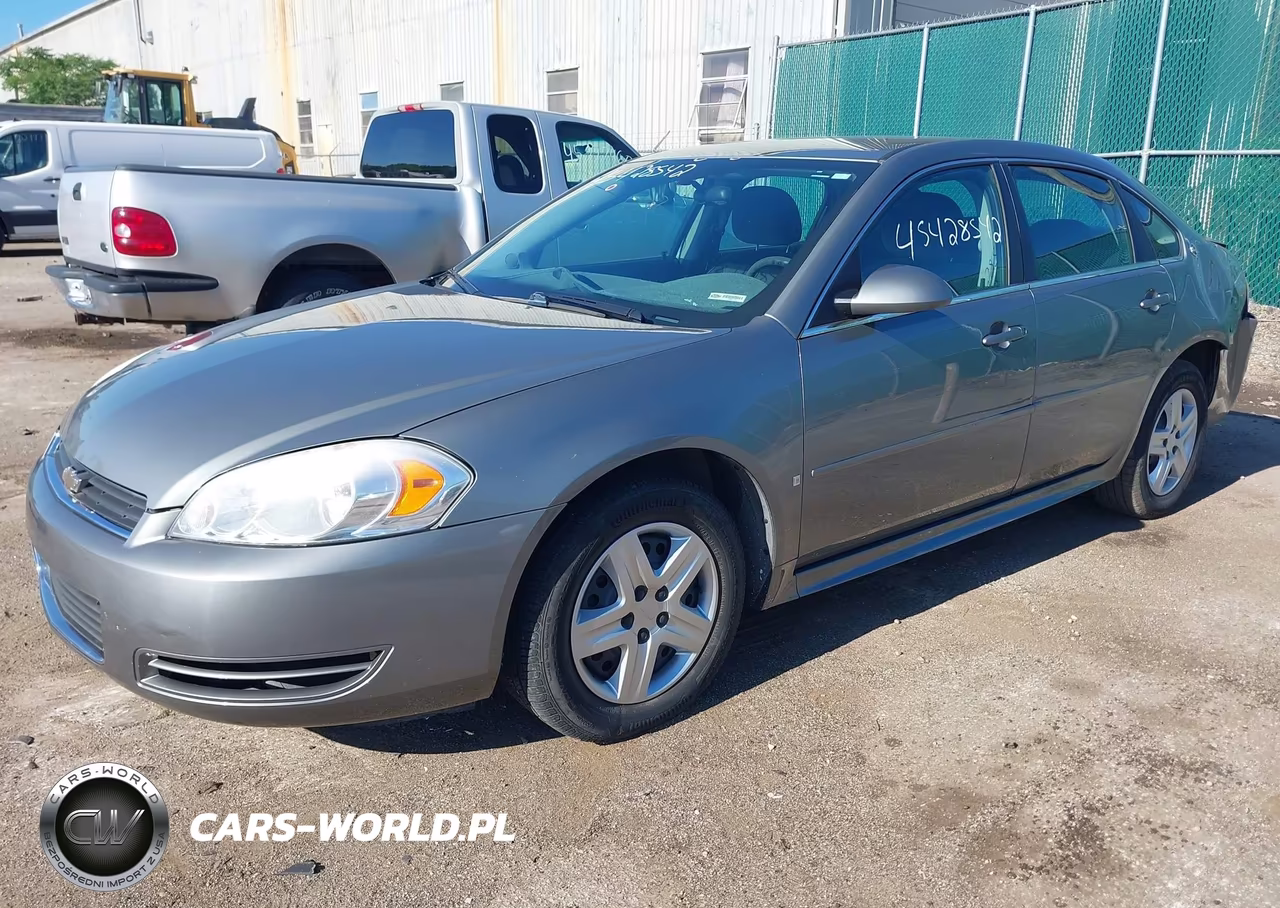 2009 Chevrolet Impala Ls VIN:2G1WB57K891262996 - 2