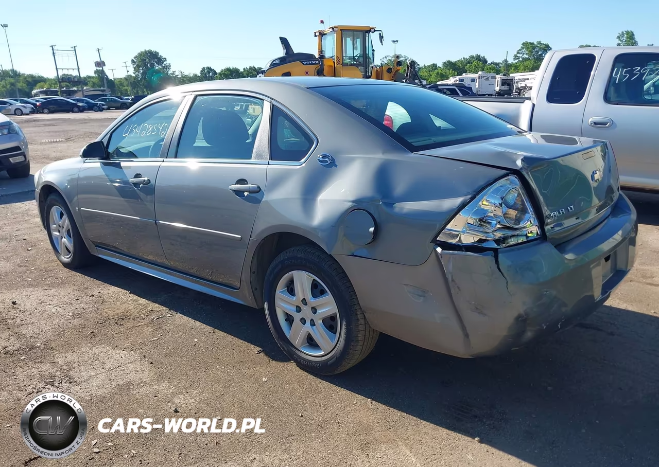 2009 Chevrolet Impala Ls VIN:2G1WB57K891262996 - 3
