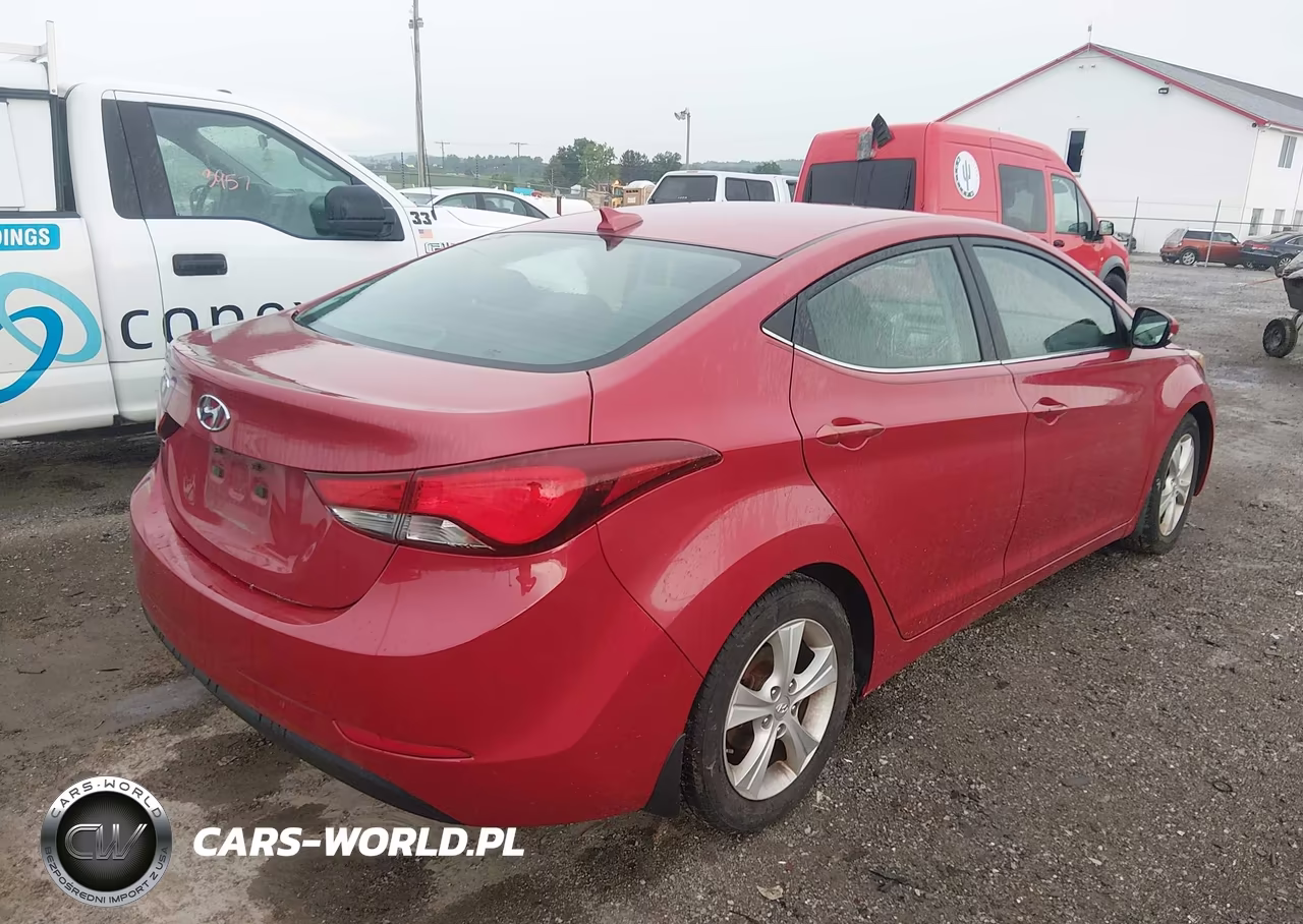 2016 Hyundai Elantra Value Edition VIN:KMHDH4AE8GU558303 - 4