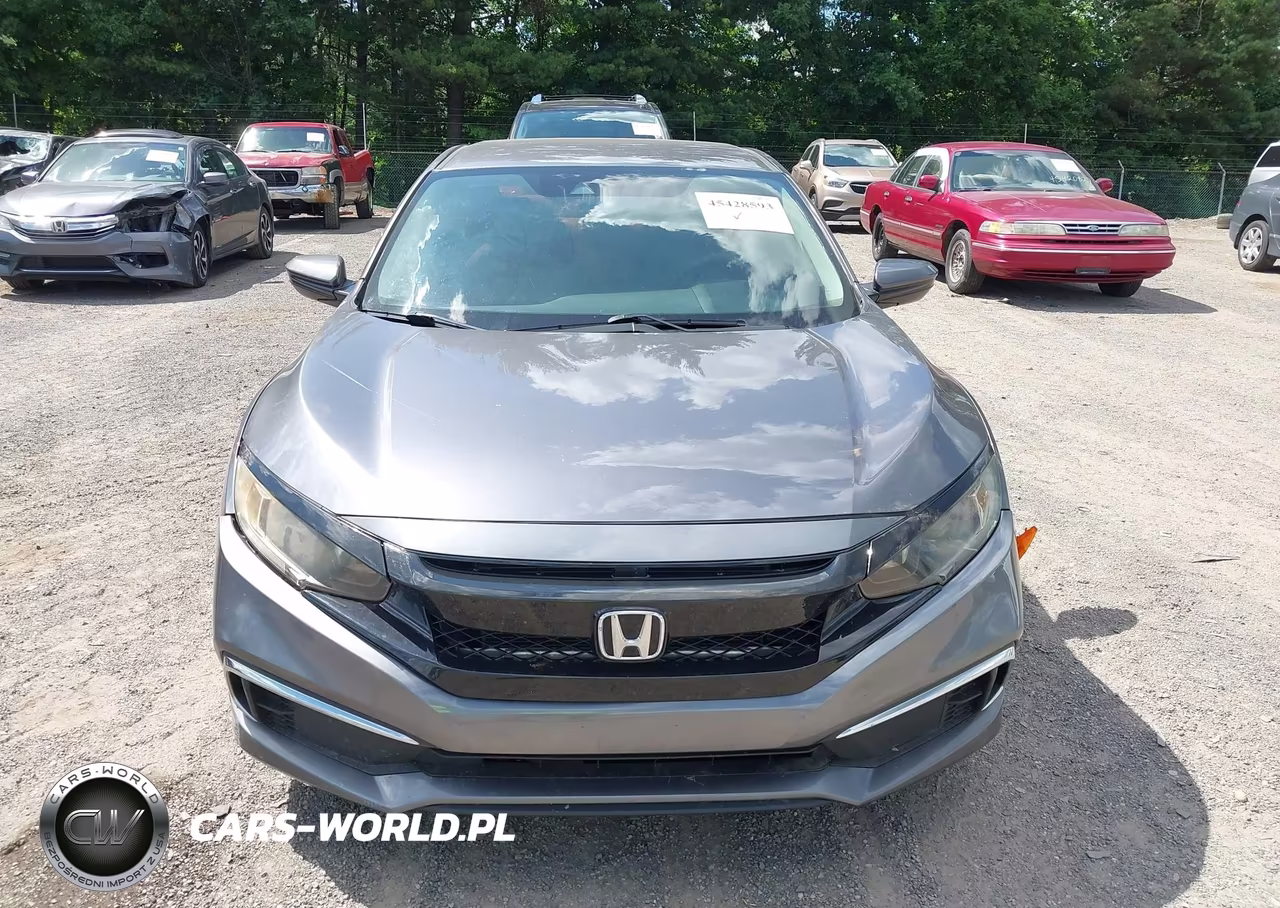 2020 Honda Civic Lx VIN:2HGFC2F6XLH587964 - 12