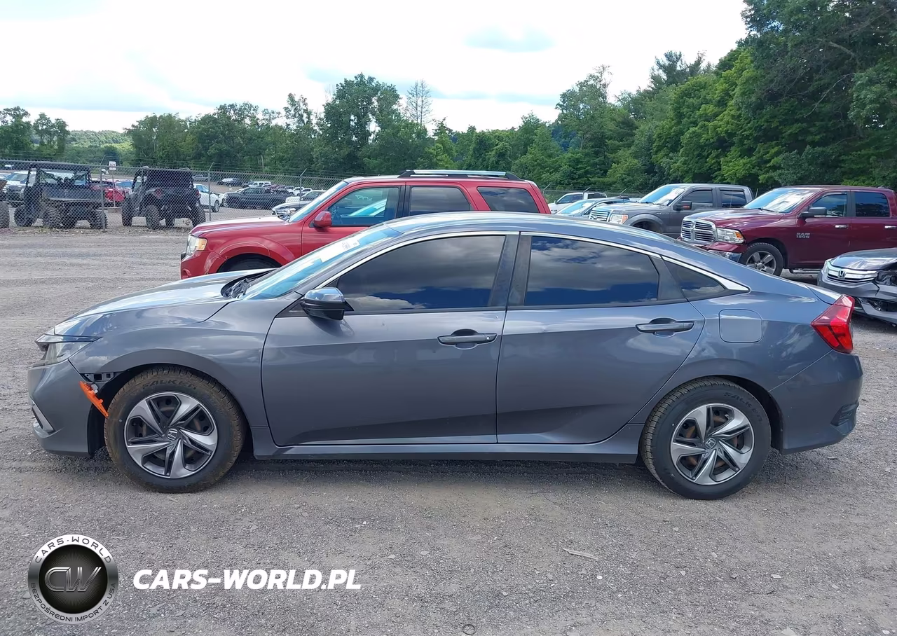 2020 Honda Civic Lx VIN:2HGFC2F6XLH587964 - 14