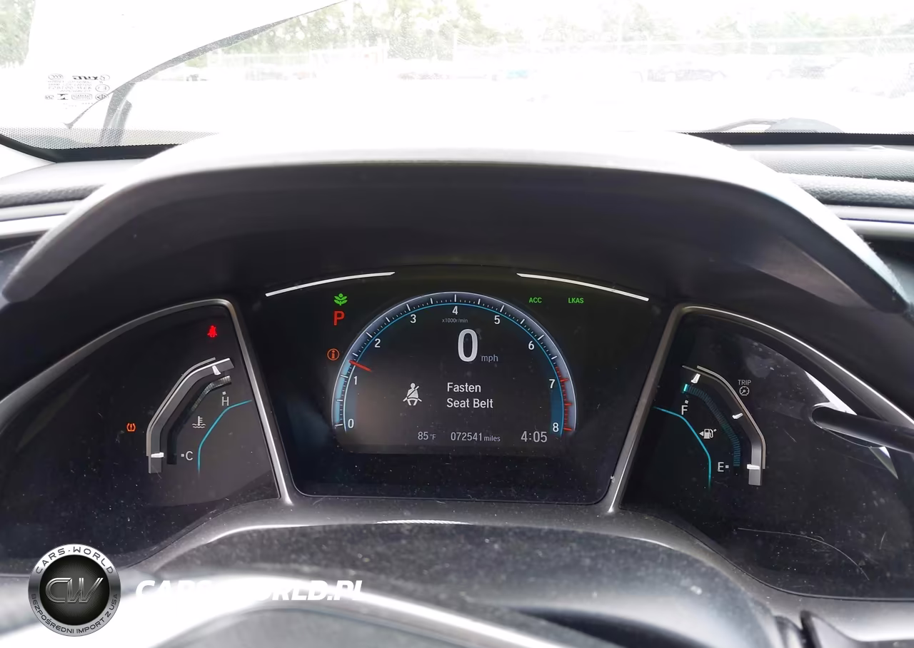 2020 Honda Civic Lx VIN:2HGFC2F6XLH587964 - 7