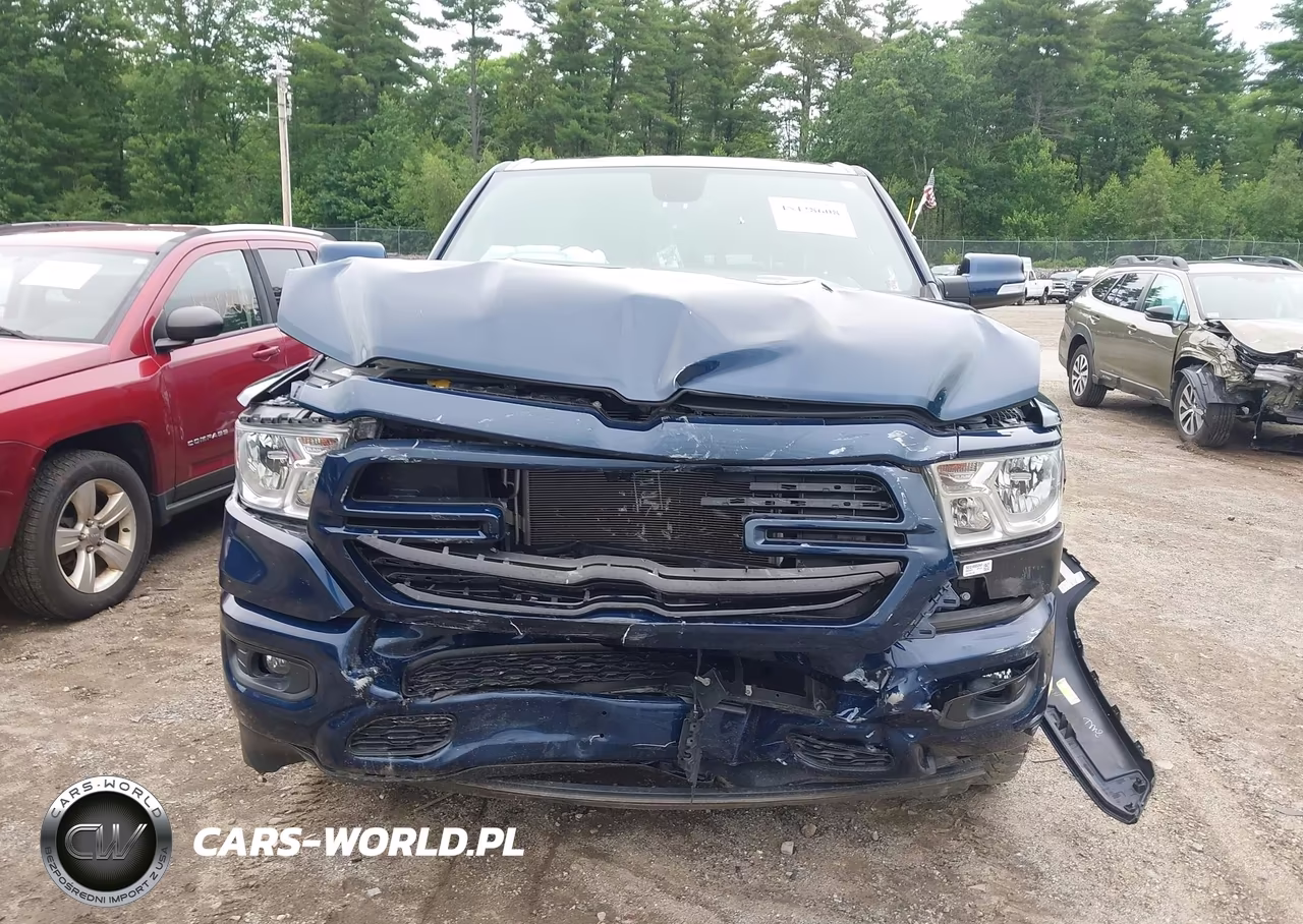 2019 Ram 1500 Big Horn-Lone Star 4X4 6'4 Box VIN:1C6SRFBT9KN824973 - 12
