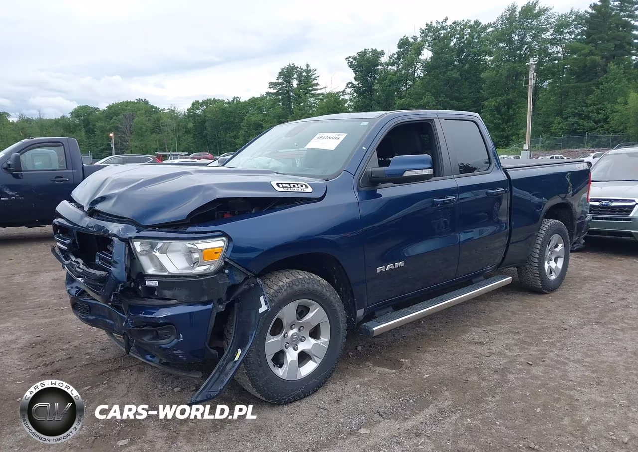 2019 Ram 1500 Big Horn-Lone Star 4X4 6'4 Box VIN:1C6SRFBT9KN824973 - 2