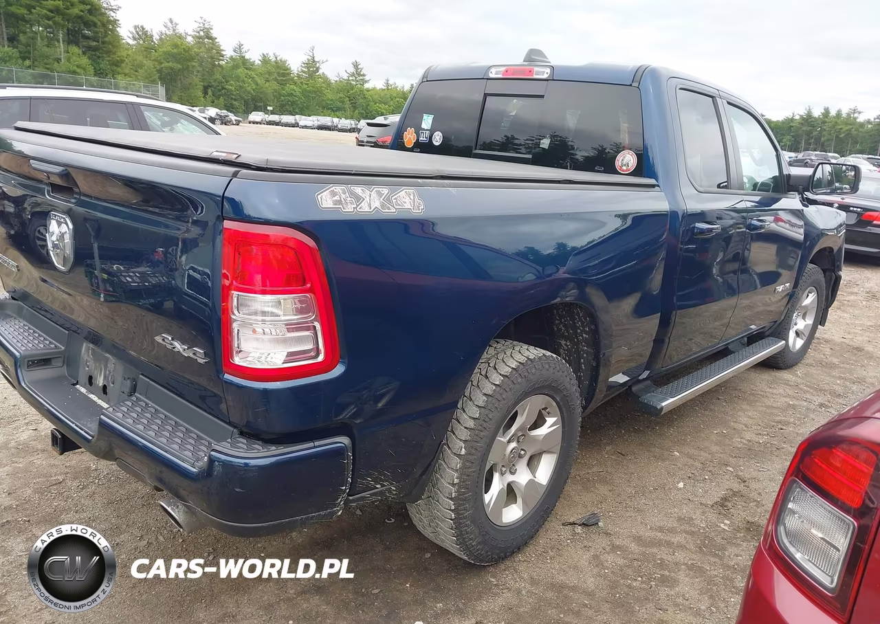 2019 Ram 1500 Big Horn-Lone Star 4X4 6'4 Box VIN:1C6SRFBT9KN824973 - 4