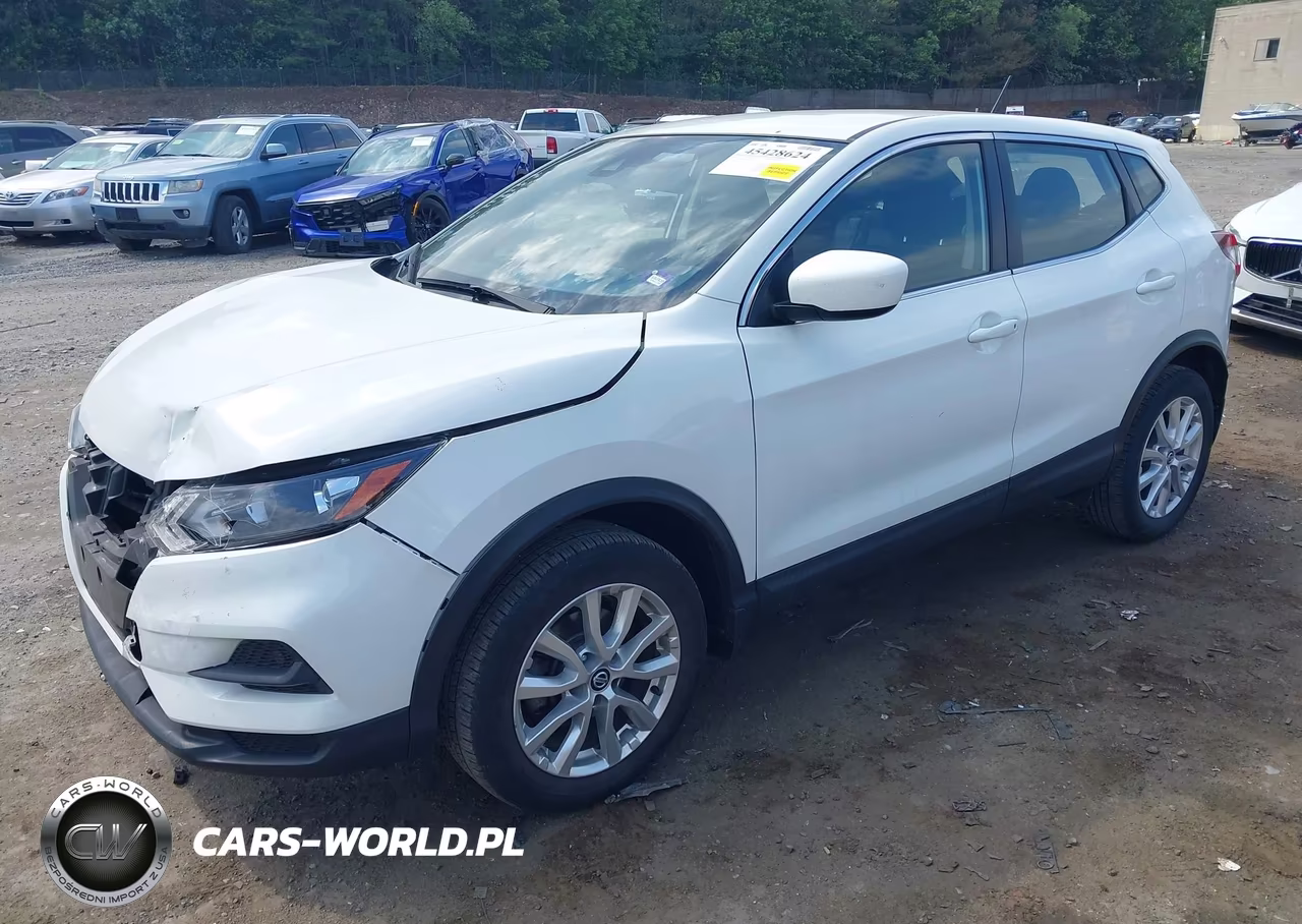 2021 Nissan Rogue Sport S Awd Xtronic Cvt VIN:JN1BJ1AW2MW443576 - 2