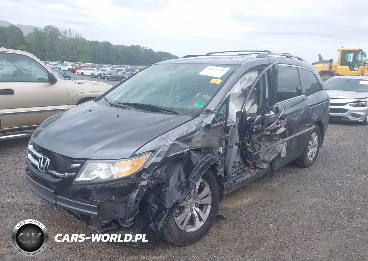 2014 Honda Odyssey Ex-L VIN:5FNRL5H63EB060836 - 2