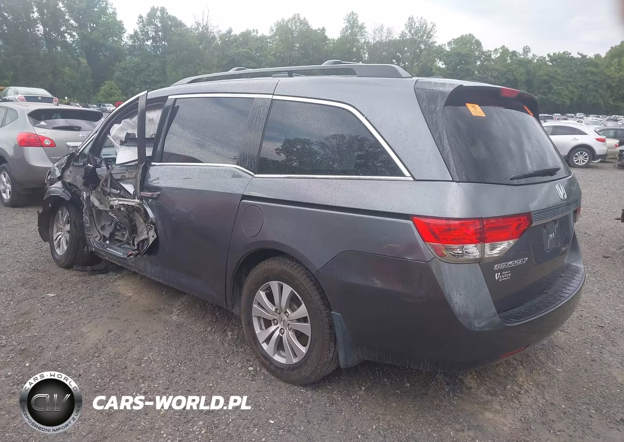 2014 Honda Odyssey Ex-L VIN:5FNRL5H63EB060836 - 3