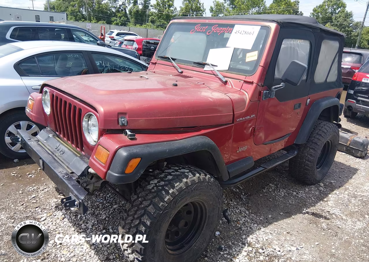1998 Jeep Wrangler Se VIN:1J4FY29P4WP793148 - 2