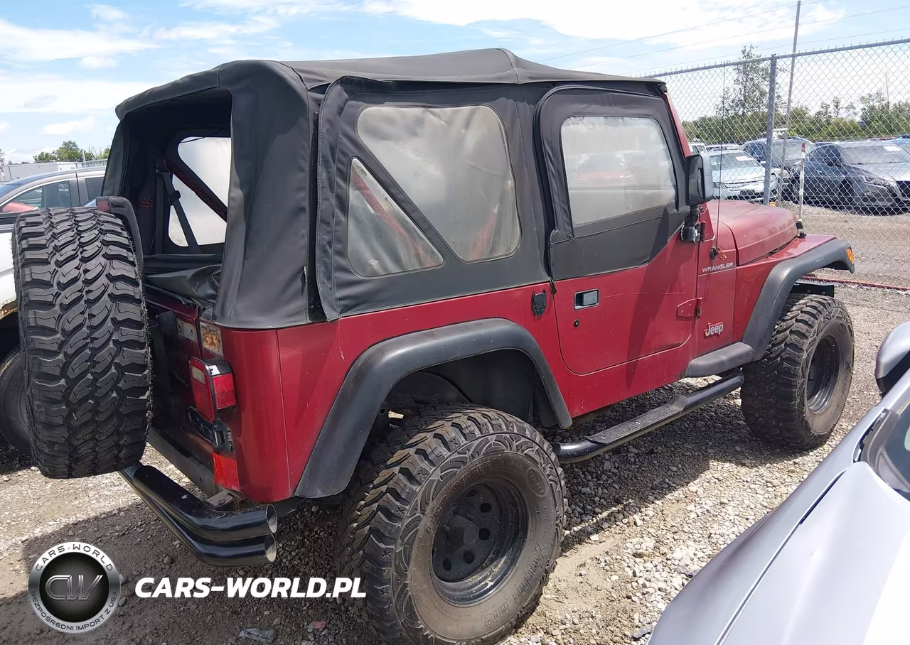 1998 Jeep Wrangler Se VIN:1J4FY29P4WP793148 - 4
