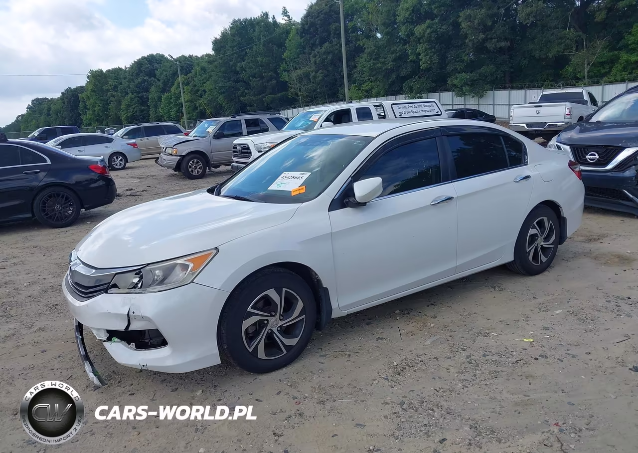 2016 Honda Accord Lx VIN:1HGCR2F33GA156538 - 2
