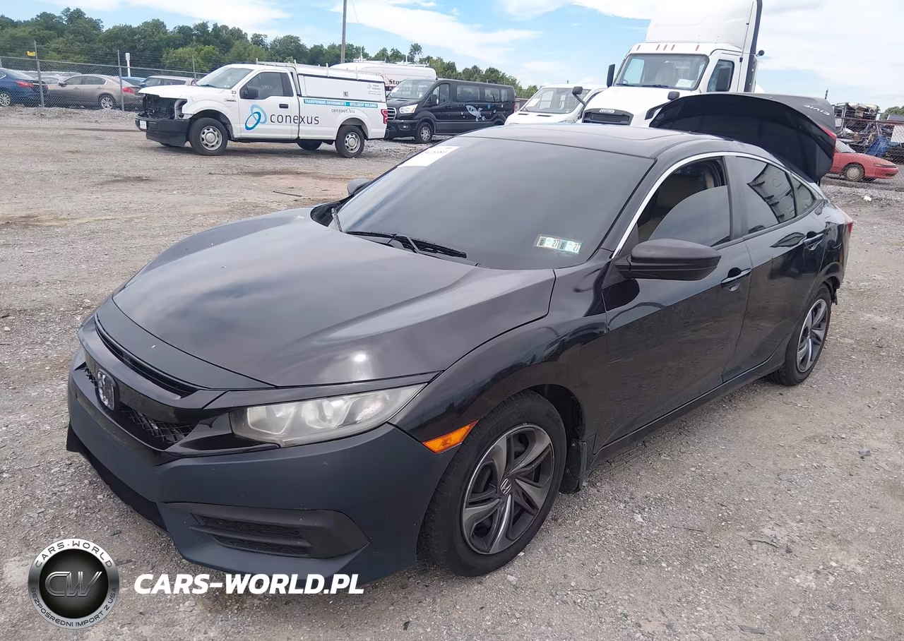 2016 Honda Civic Ex-T VIN:2HGFC1F37GH638598 - 2