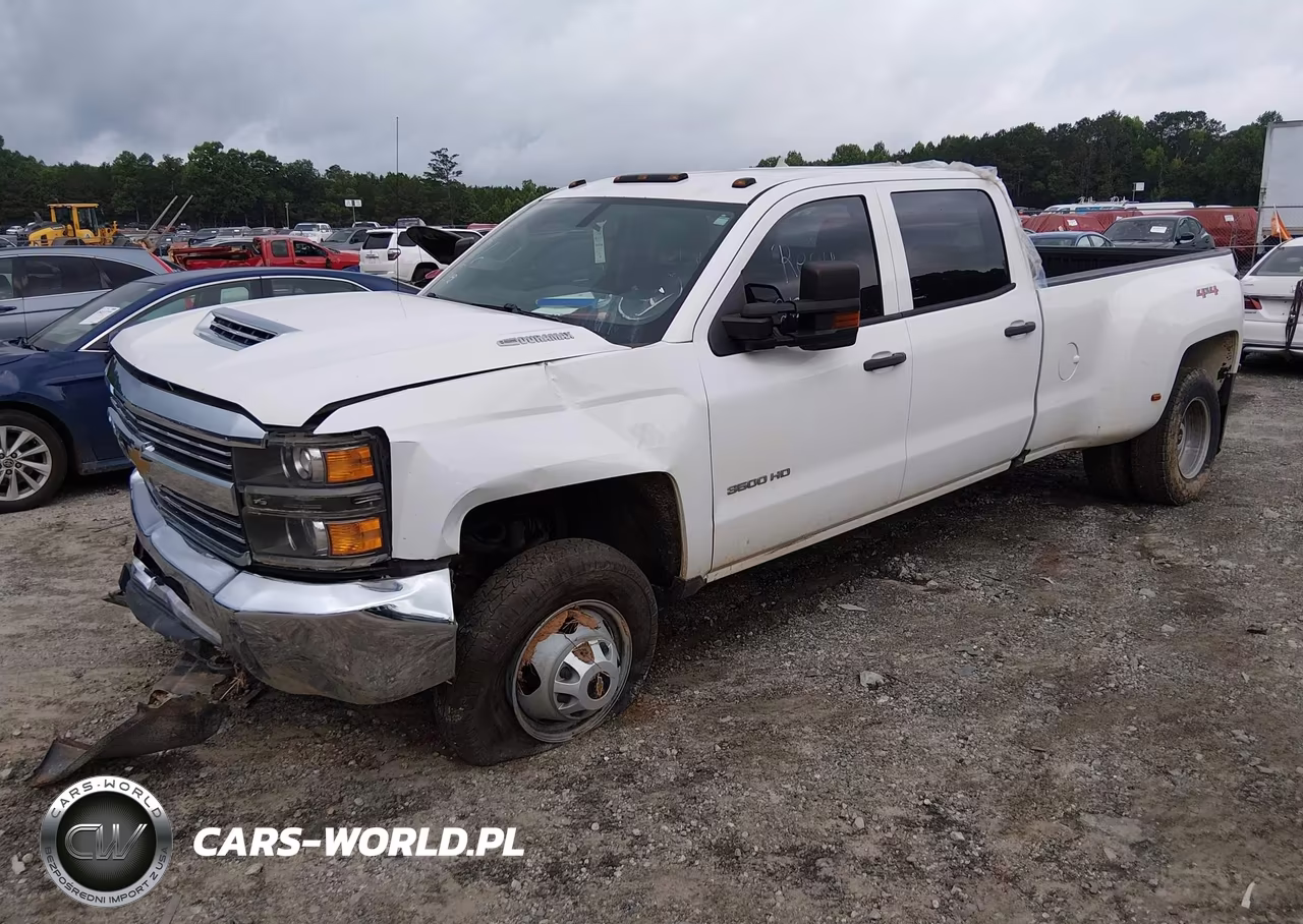 2018 Chevrolet Silverado 3500Hd Wt VIN:1GC4KYCY1JF252253 - 2