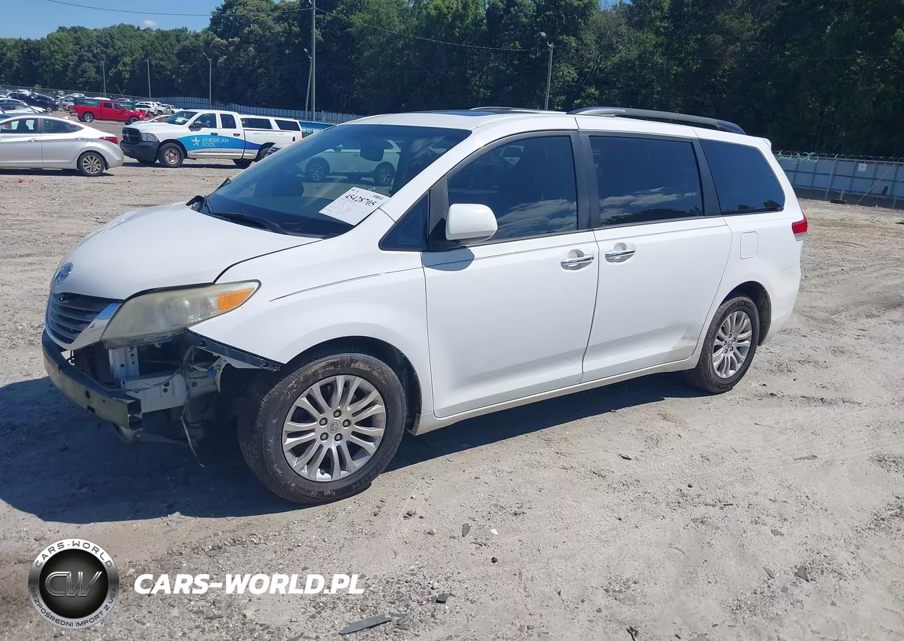 2014 Toyota Sienna Xle V6 8 Passenger VIN:5TDYK3DC4ES415488 - 2