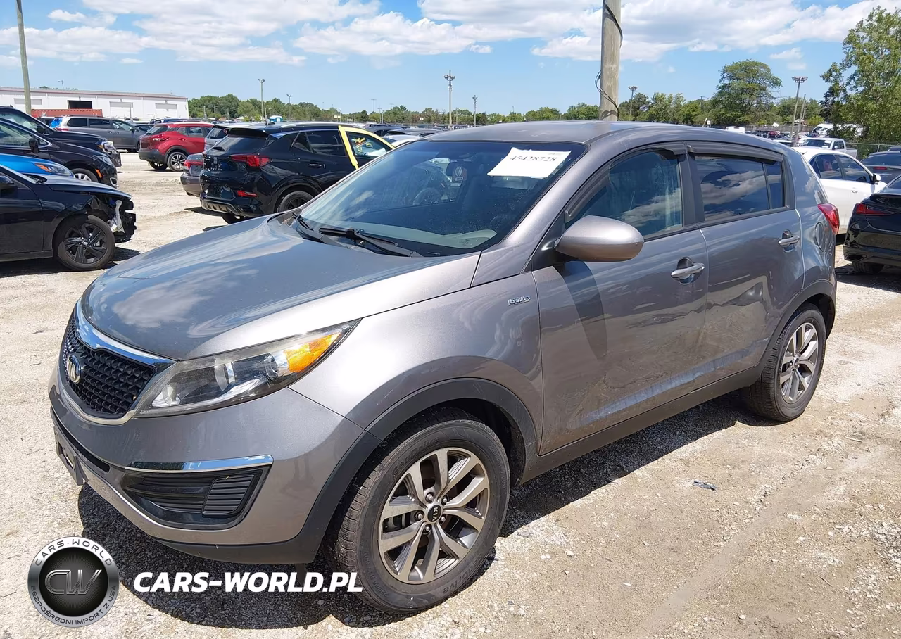 2016 Kia Sportage Lx VIN:KNDPBCAC0G7877561 - 2