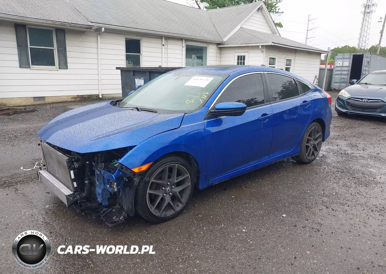 2018 Honda Civic Ex-T VIN:JHMFC1F33JX008142 - 2