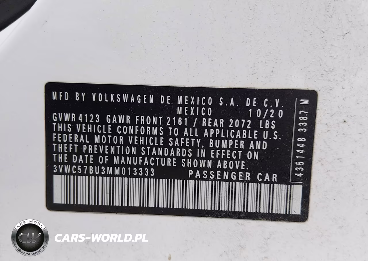 2021 Volkswagen Jetta 1.4T R-Line-1.4T S-1.4T Se VIN:3VWC57BU3MM013333 - 9