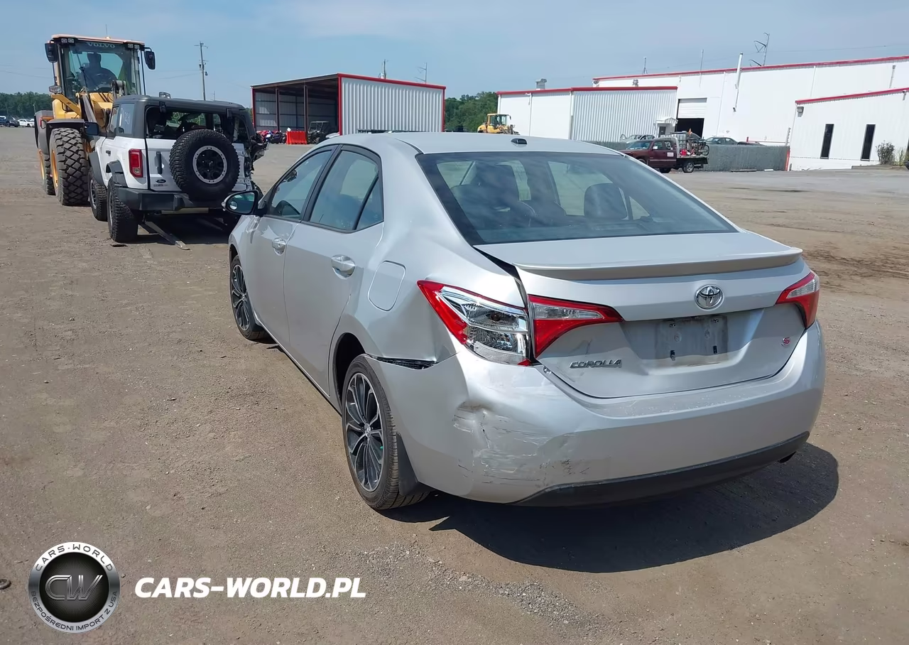 2014 Toyota Corolla S Premium VIN:2T1BURHE5EC110153 - 3