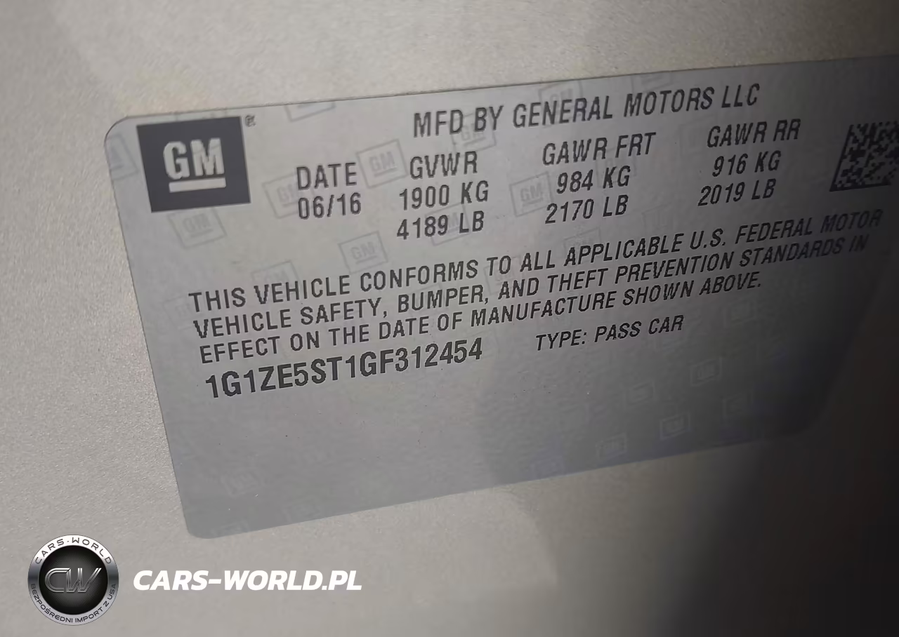 2016 Chevrolet Malibu 1Lt VIN:1G1ZE5ST1GF312454 - 9