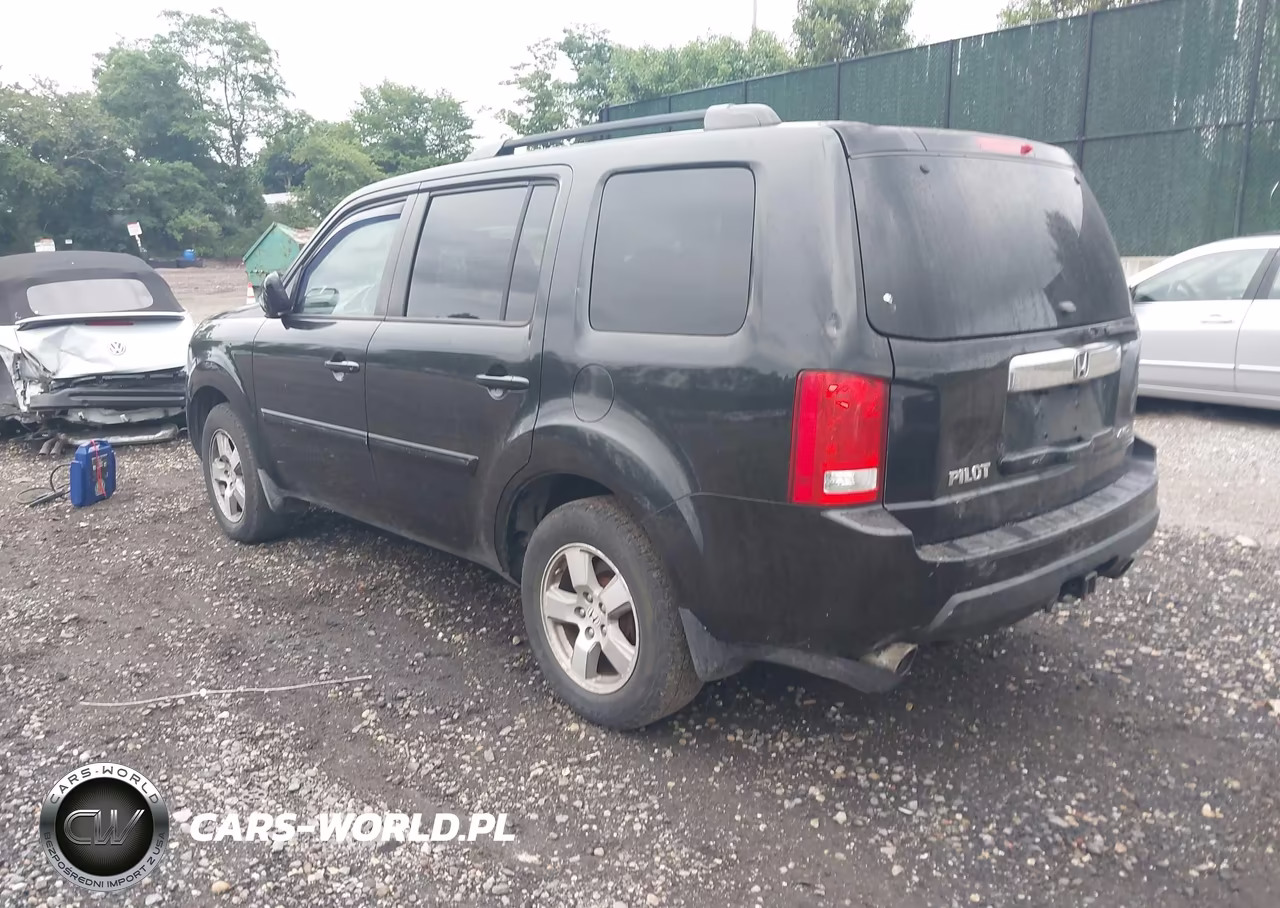 2010 Honda Pilot Ex-L VIN:5FNYF4H60AB006191 - 3